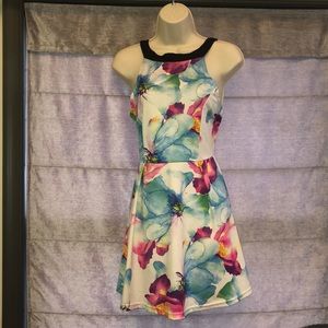 Floral Halter Dress
